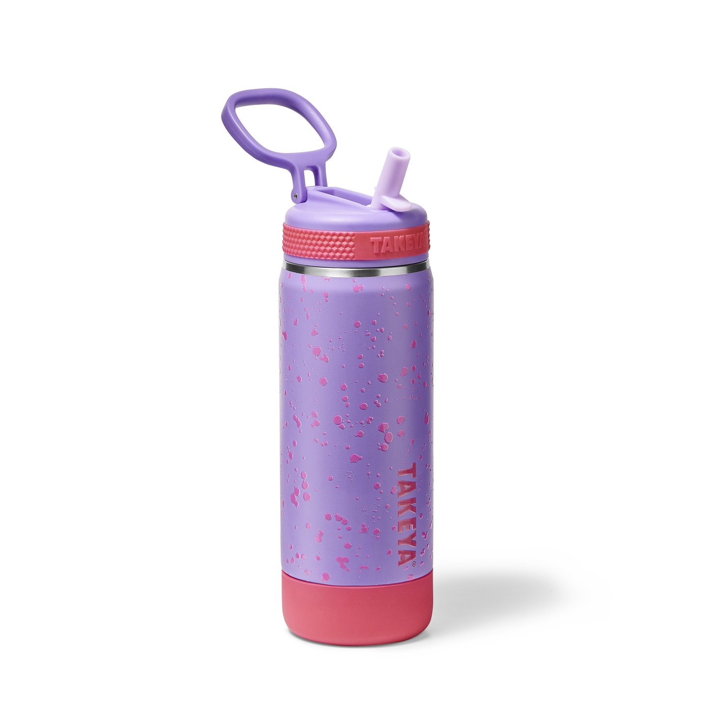 glow-in-the-dark-sport-kids-water-bottle-confetti-with-straw-lid-r6 TKS_SP25_CoreKidsGIDConfetti_StwBtl_GrapeGlow_18oz_51371_v2_sRGB_SHD.png