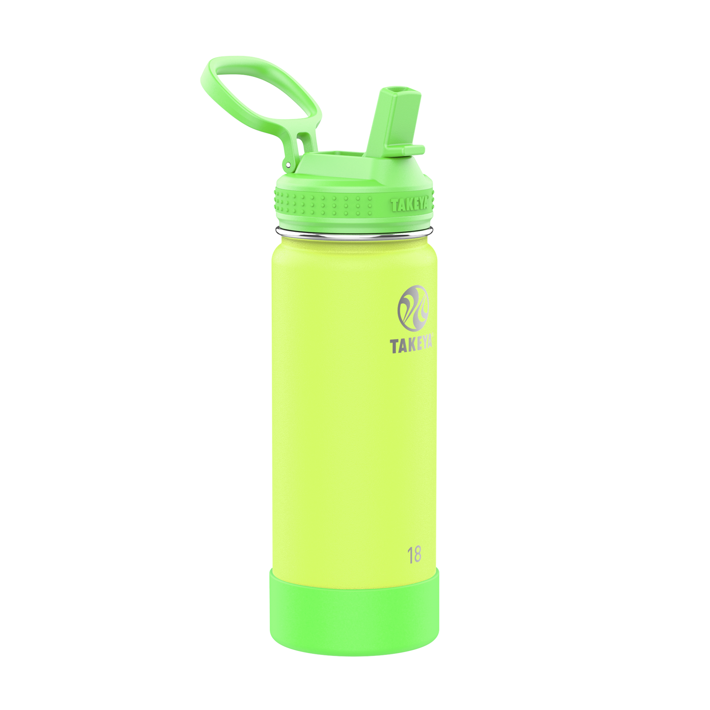 actives-kids-glow-in-the-dark-water-bottle-with-straw-lid-u6 51075-Actives-Kids-Straw-18-GID-LightningGreen-angle.png