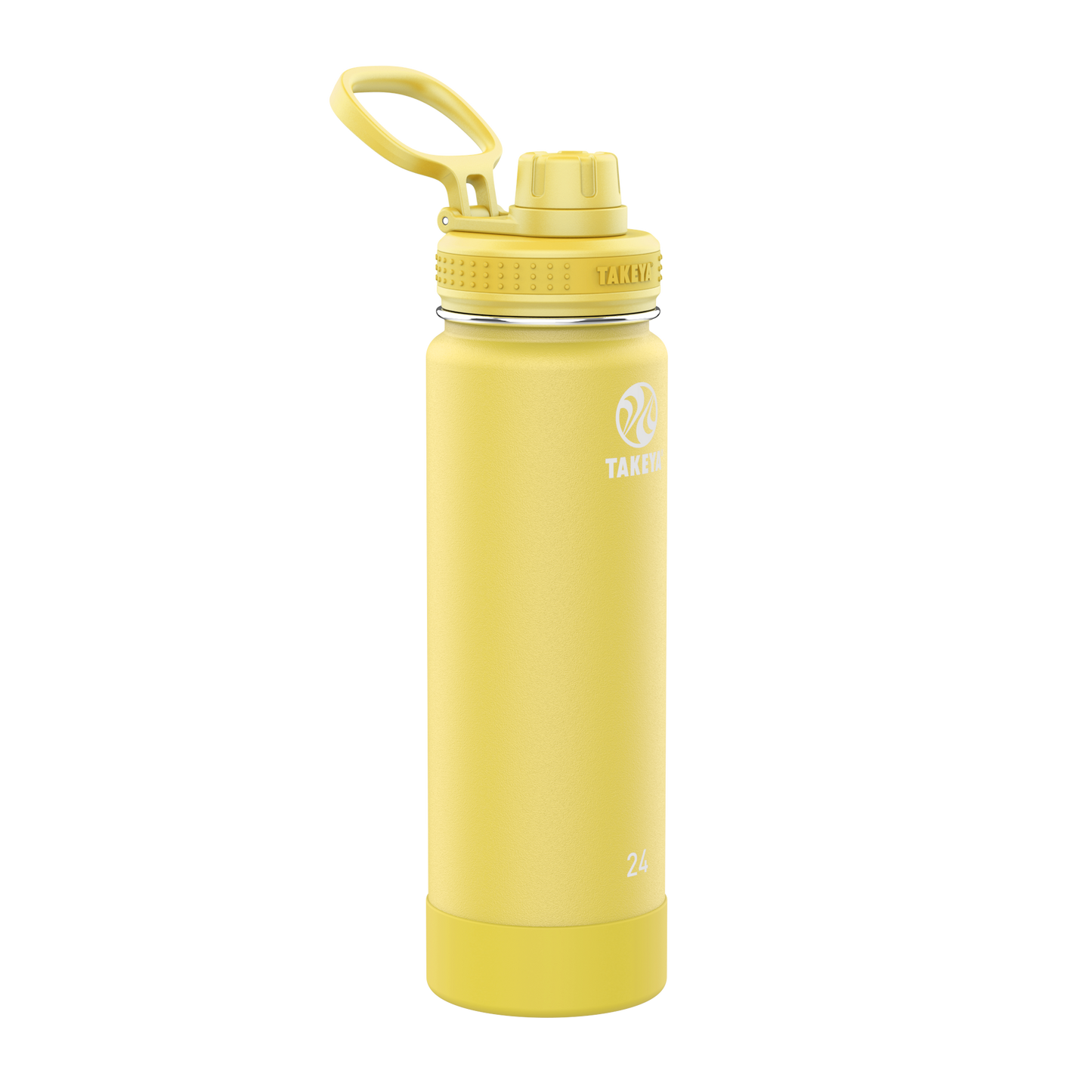 actives-water-bottle-with-spout-lid-z5 51187-Actives-Spout-24-Canary-angle.png