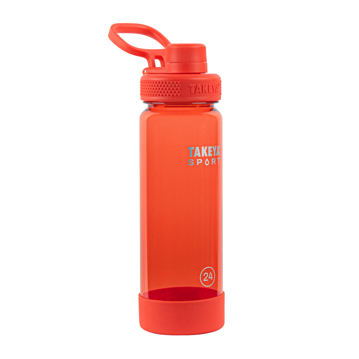 tritan-sport-water-bottle-with-spout-lid-f2 51667-TKS-Tritan-Spout-24-ProFire-frontangle.png