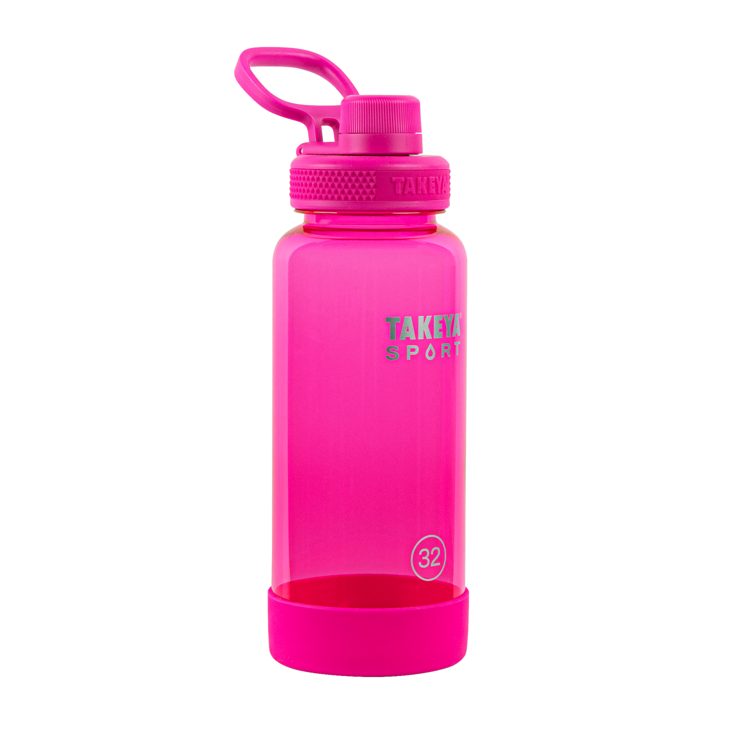 tritan-sport-water-bottle-with-spout-lid-f2 51836-TKS-Tritan-Spout-32-PinkSweep-frontangle.png