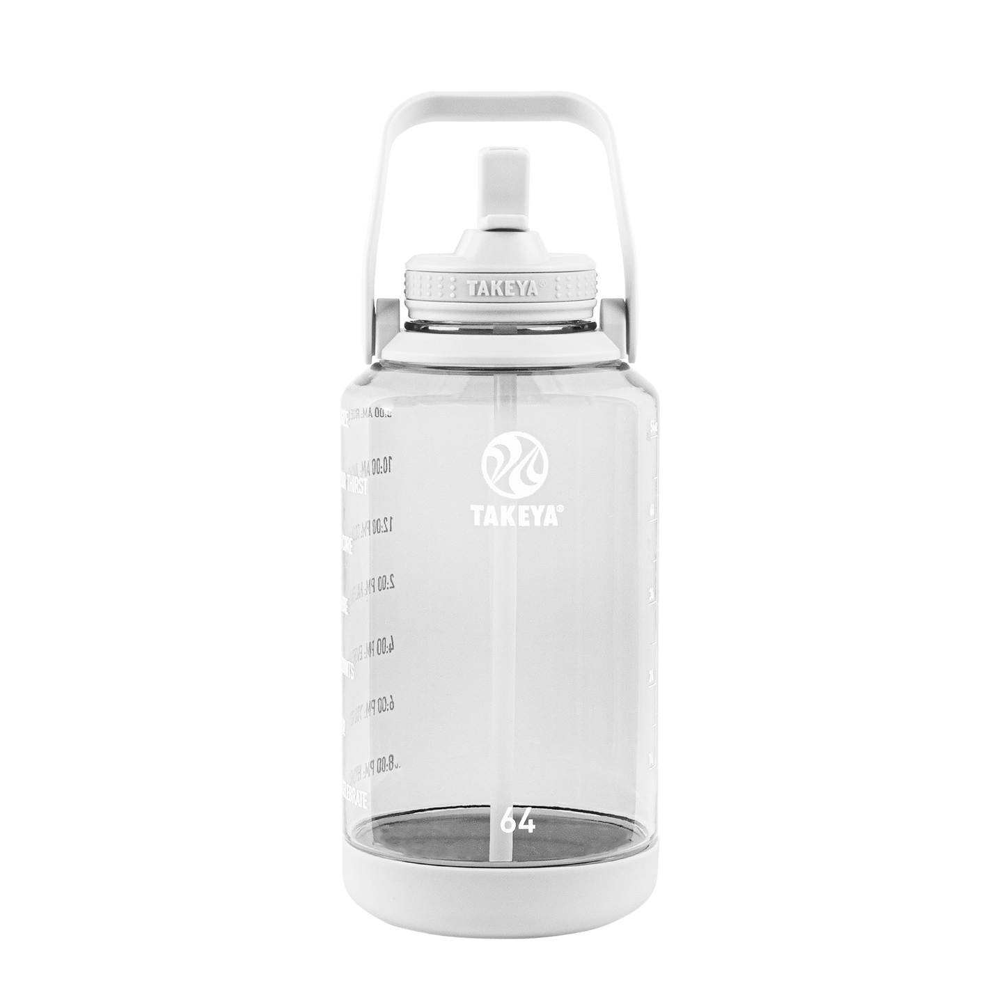 tritan-motivational-water-bottle-with-straw-lid-e3 54142-Tritan-Straw-Motivational-64-WhiteCloud-front.png